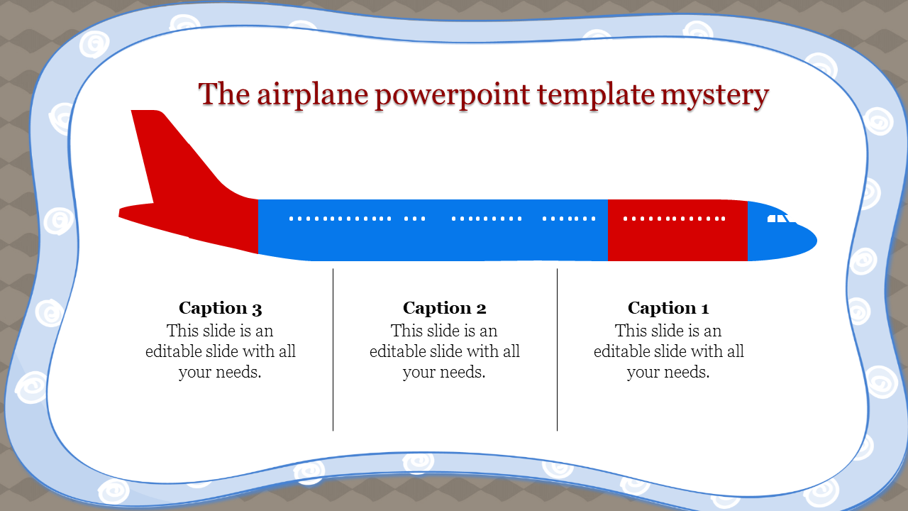 airplane powerpoint template-The airplane powerpoint template mystery